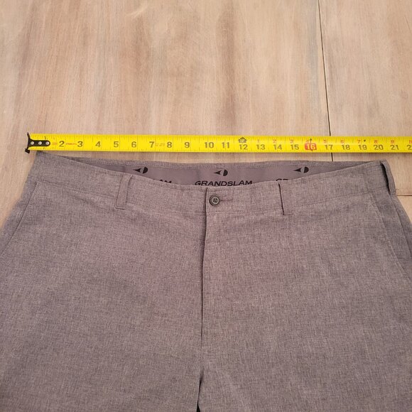 Grand Slam Performance Mens Golf Pants Stretch 360 Gray Size 40 X 30 - Picture 7 of 8